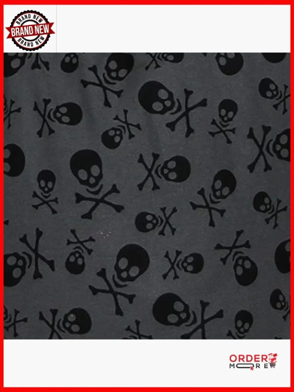 Skull Pattern Bohemian Hobo Crossbody Bag 33
